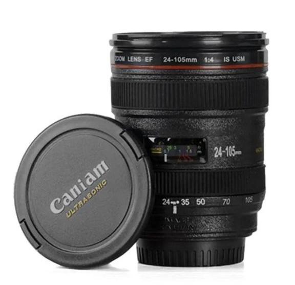 Термочашка в виде объектива Черный (f93f9d6f)