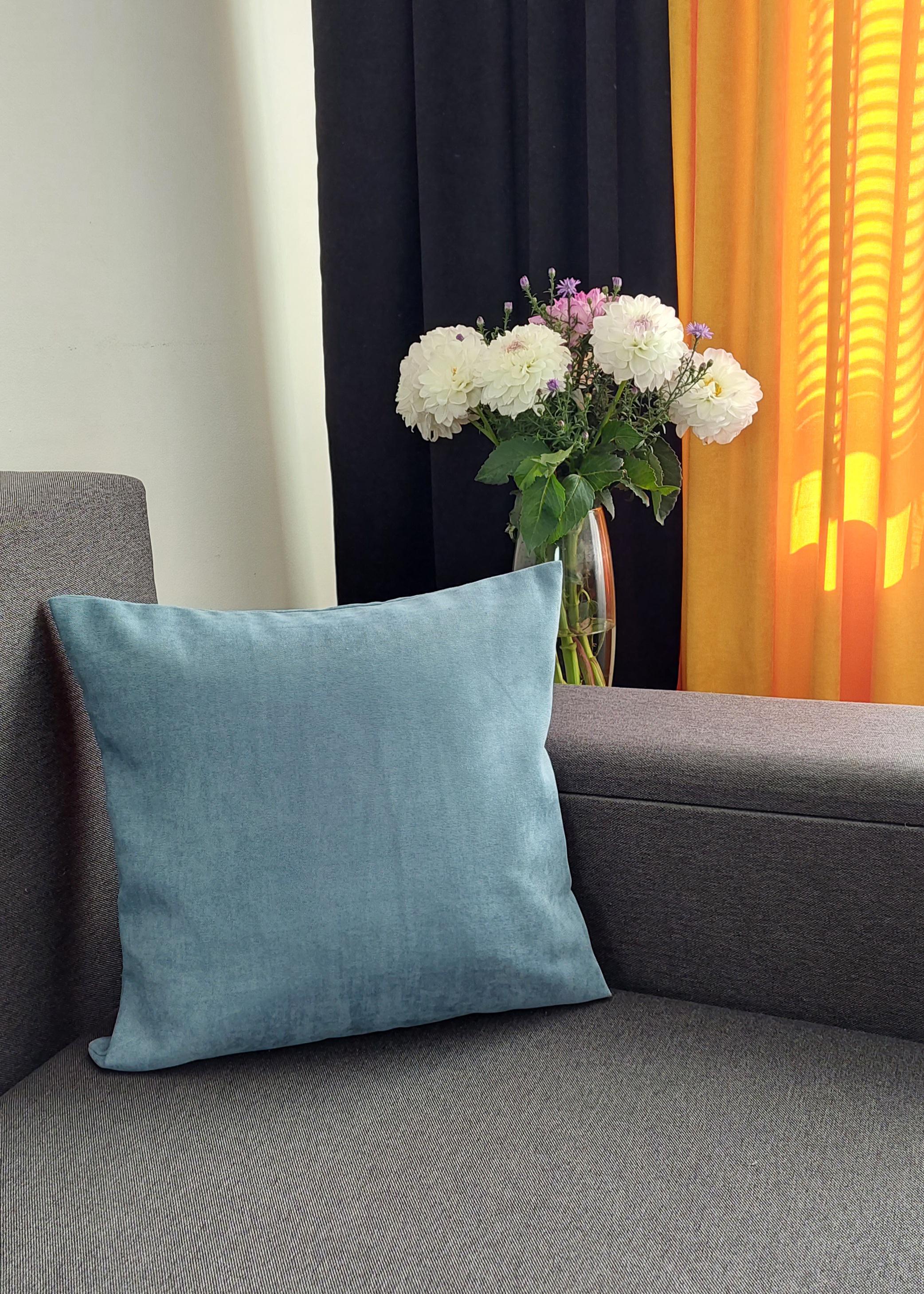 Наволочка декоративна Sofia 114 40x40 см Джинсовий (dekor/40/114)