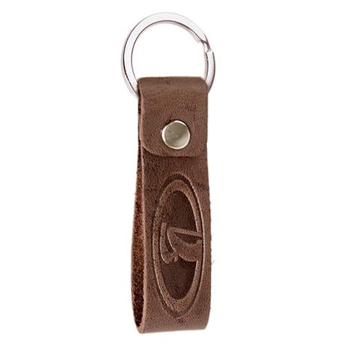 Брелок Vitol Lada кожаный с кольцом Brown (258407)