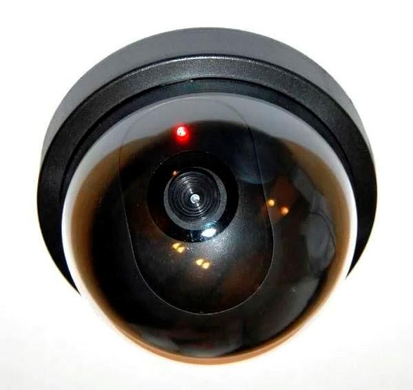 Камера муляж відеоспостереження Borofone Dummy 6688 купольна комплект 2 шт Чорний (0963/2U)