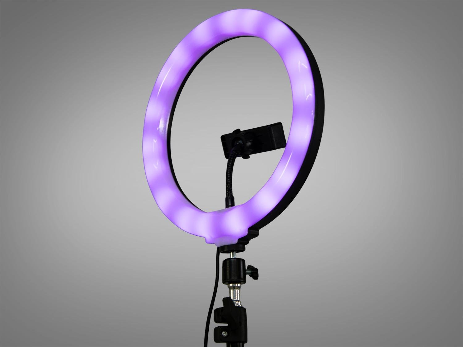 Кільцева лампа RGB без штативу 26 см (SL-10RGB) - фото 4 Кільцева лампа RGB без штативу 26 см (SL-10RGB) - фото 4
