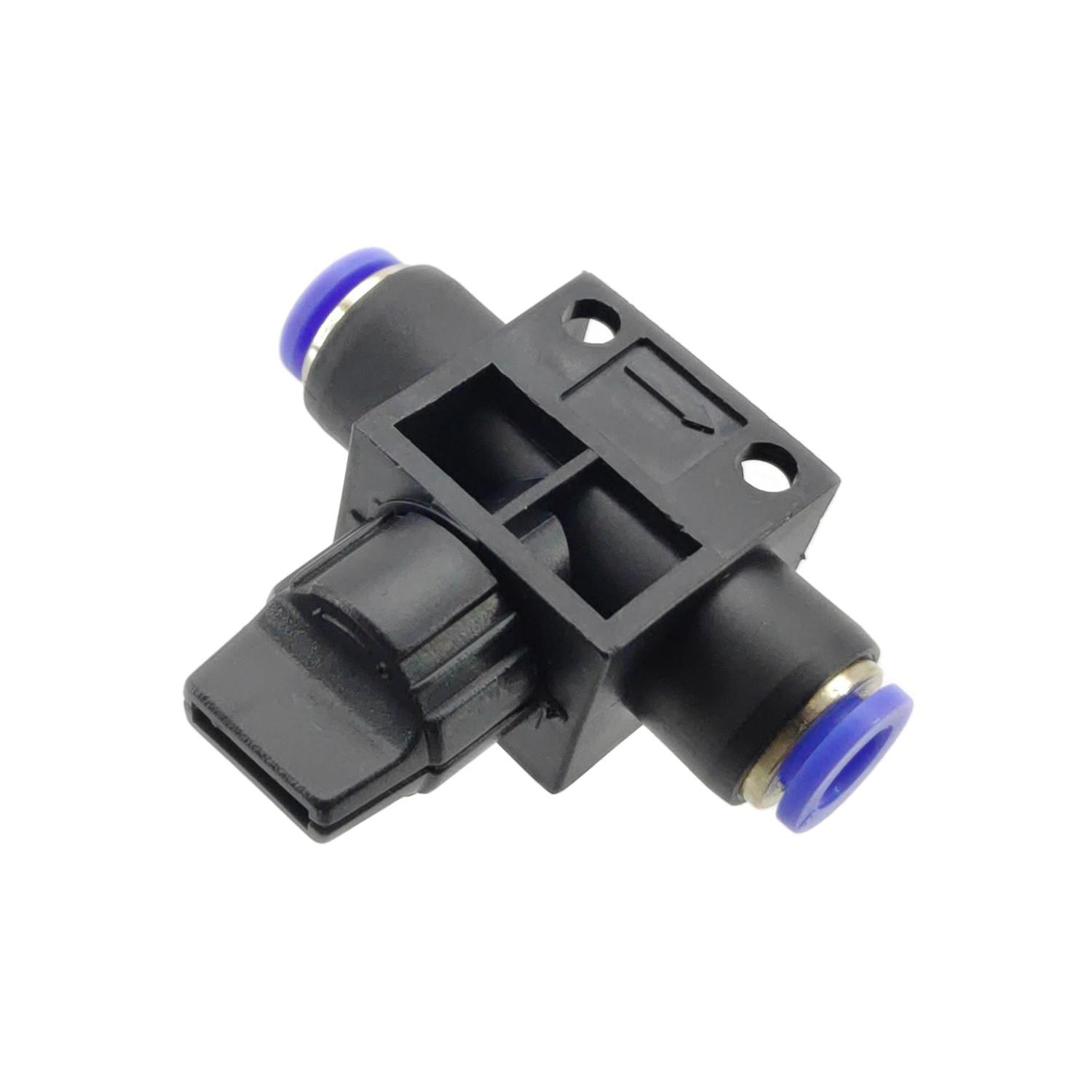 Кран пневматический цанговый TP XHVFF 06-06 фитинг