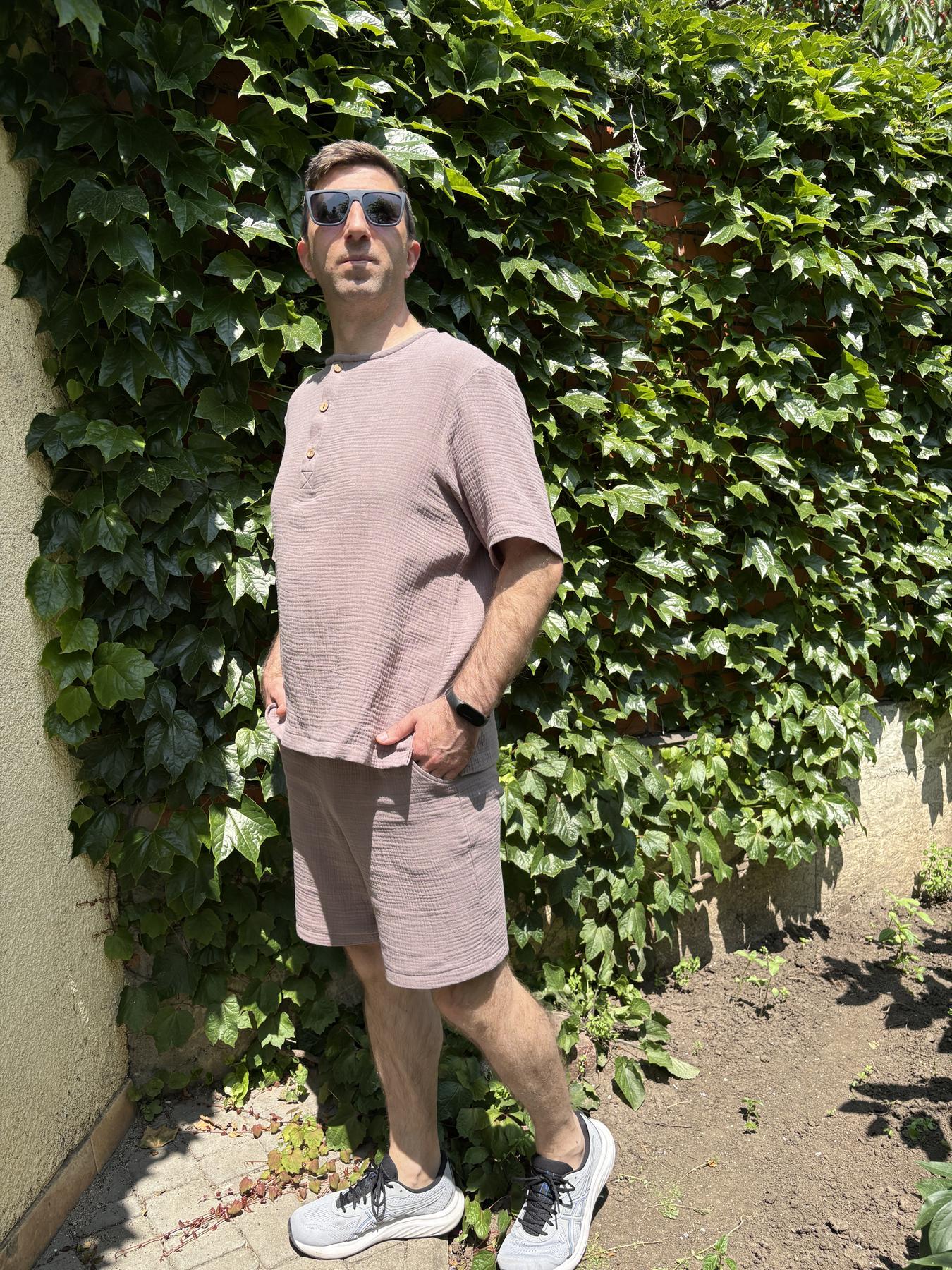 Комплект мужской COSY муслиновый с шортами Capri 2XL Мокко (MC2B) - фото 2 Комплект мужской COSY муслиновый с шортами Capri 2XL Мокко (MC2B) - фото 2