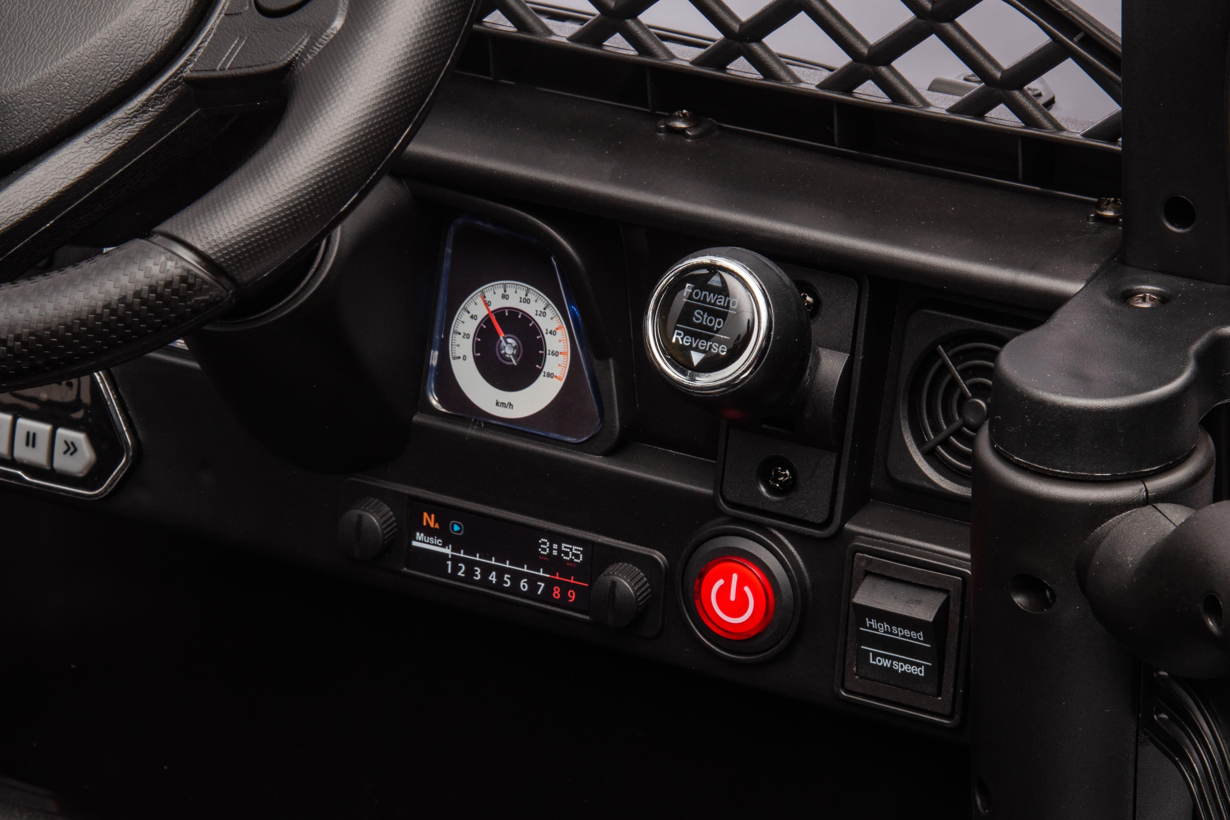 Електромобіль дитячий Toyota FJ Cruiser Чорний (9900) - фото 8 Електромобіль дитячий Toyota FJ Cruiser Чорний (9900) - фото 8