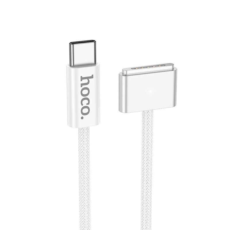 Кабель Hoco X103 Type-C to Mag3 для MacBook 140 W 2 м White (594485)