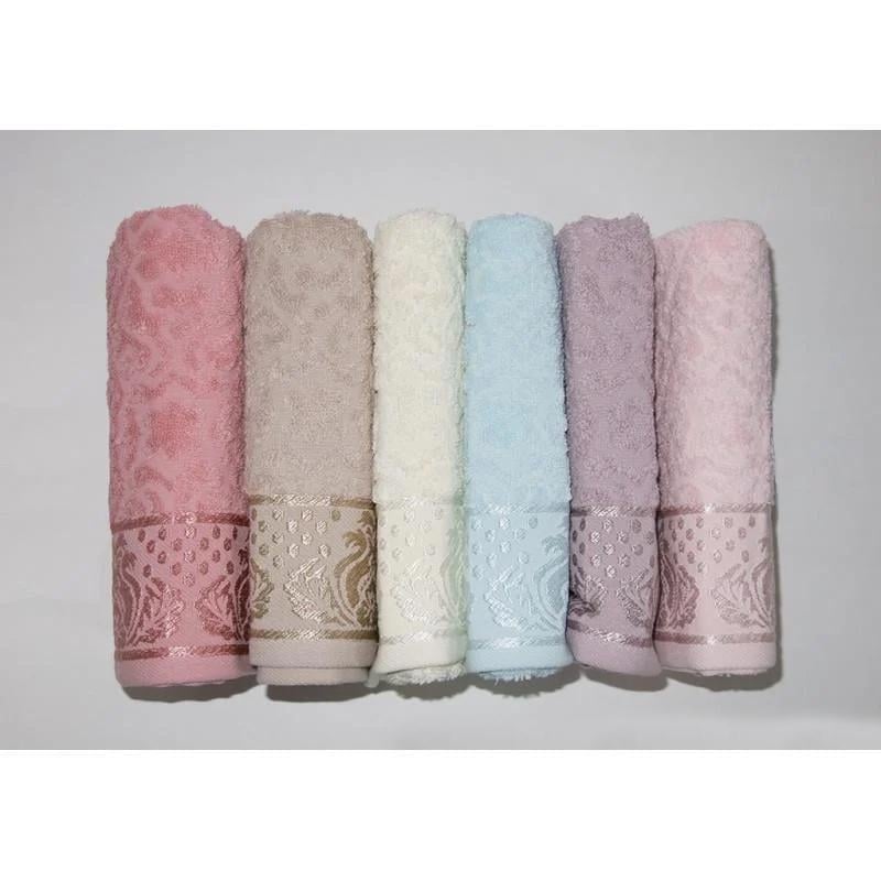 Набір рушників Cestepe Cotton Delux жакард Yakut 50х90 см 6 шт. (10738280) Набір рушників Cestepe Cotton Delux жакард Yakut 50х90 см 6 шт. (10738280)