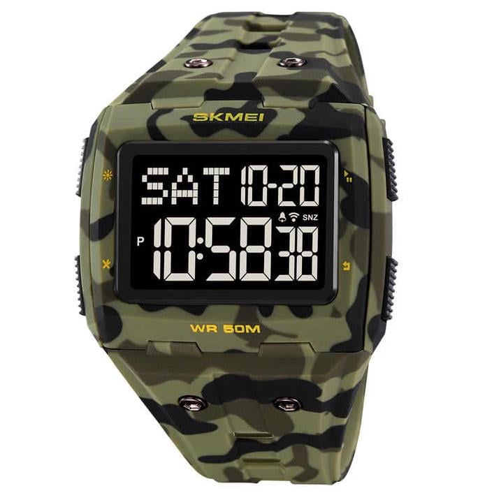 Наручные часы мужские Skmei 2186CMGN Camo Green (29079476)