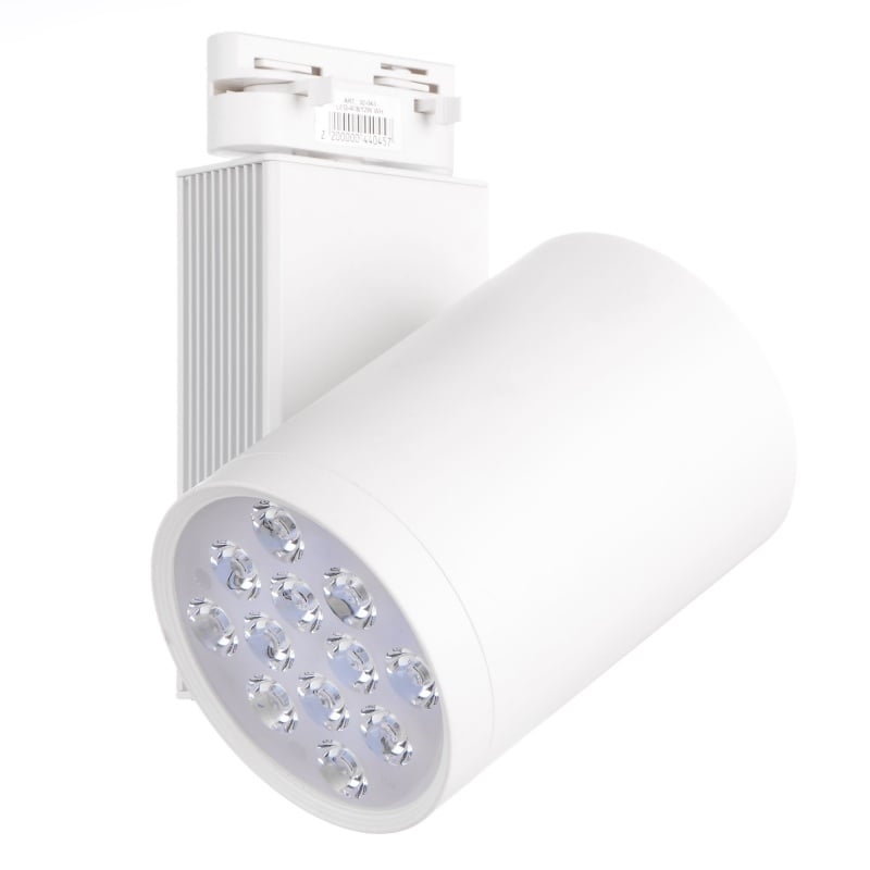 Светильник трековый Brille LED 408/12W CW WH (32-043)