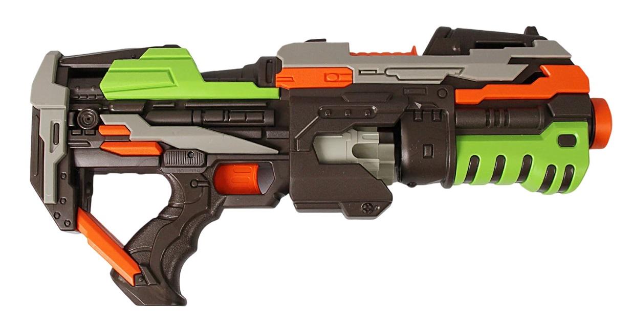 Автомат Falcon Clip стреляет мягкими патронами/автоматический режим работы Multicolor (156865)