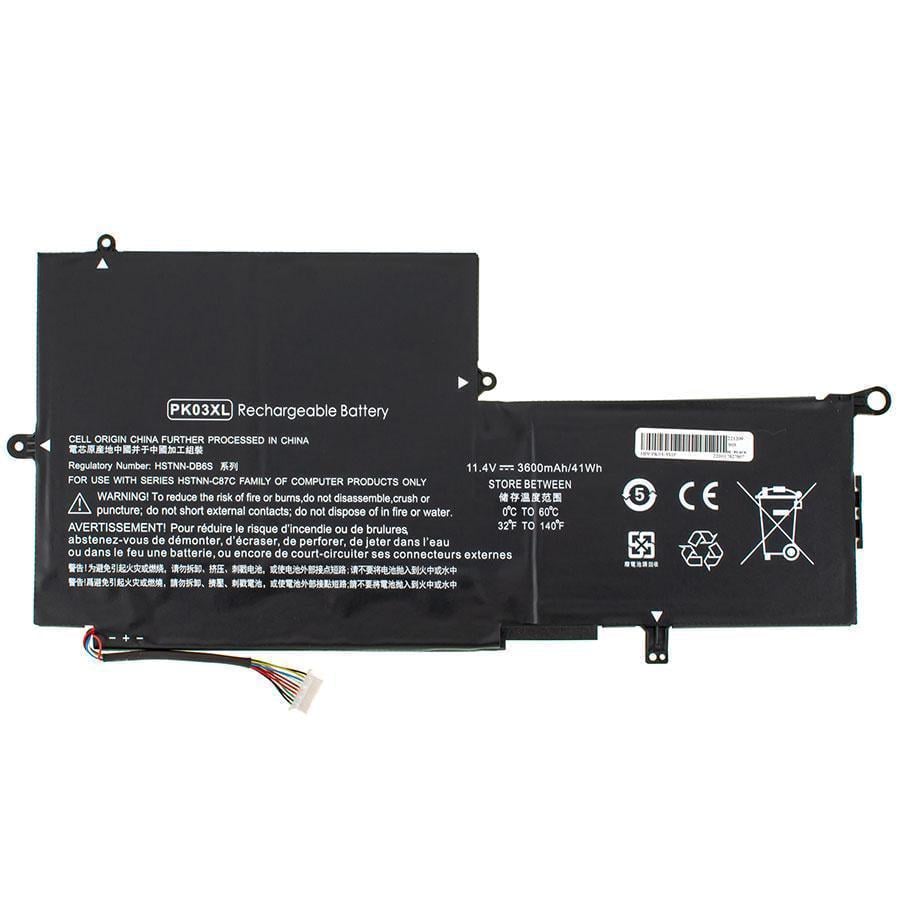 Аккумулятор для ноутбука HP Spectre X360 13-W000 3600 mAh 11,4V (120187)