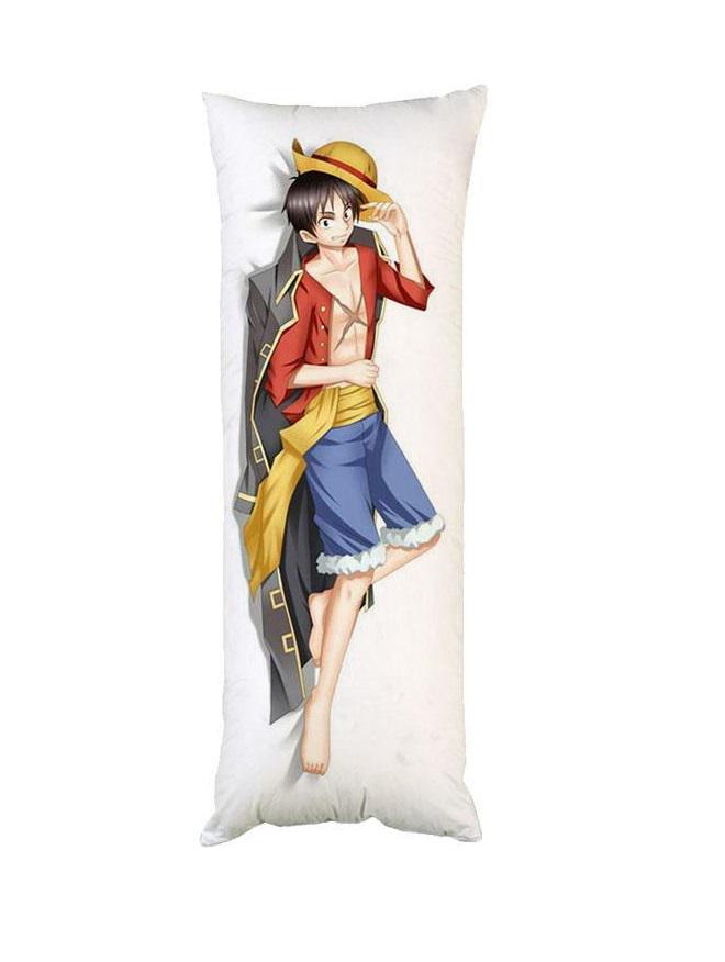 Подушка дакимакура Ван Пис One Piece декоративная ростовая для обнимания 60x200 см (1834034273)