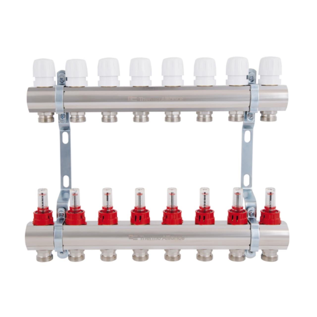 Коллектор с расходомерами Thermo Alliance Standart 1" 8 выходов (SD235W8)