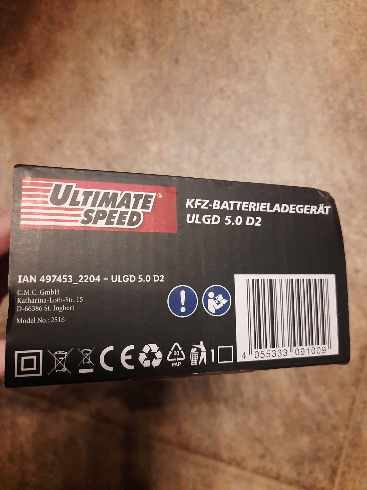 Зарядний пристрій для авто та мото акумуляторів Ultimate Speed ULGD 5.0 A1" імпульсний інтелектуальний - фото 4 Зарядний пристрій для авто та мото акумуляторів Ultimate Speed ULGD 5.0 A1" імпульсний інтелектуальний - фото 4