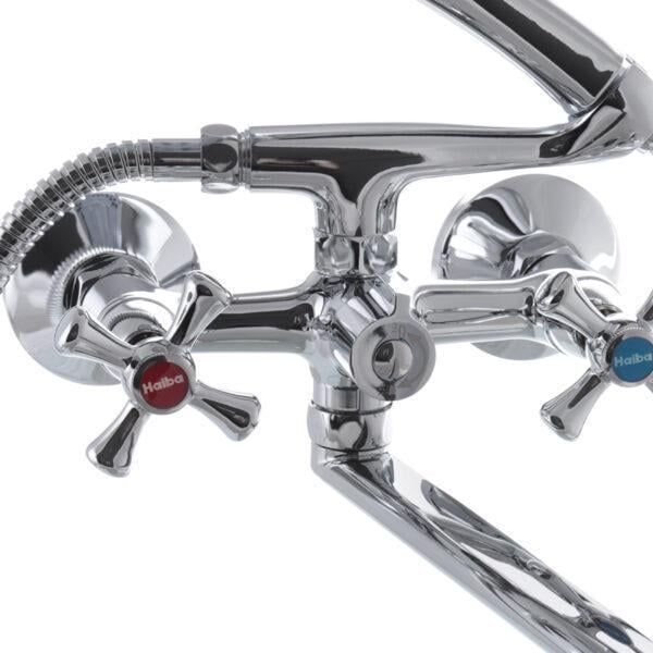 Смеситель для ванны Haiba SMES 140 EURO (HB0366) - фото 3 Смеситель для ванны Haiba SMES 140 EURO (HB0366) - фото 3