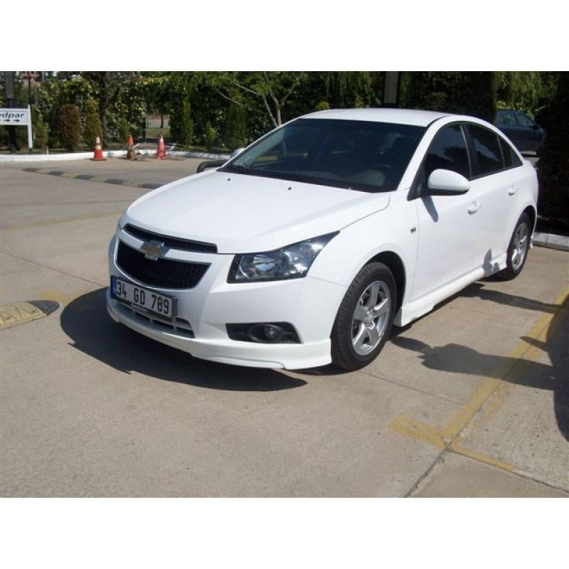 Накладка на передний бампер SD Meliset для Chevrolet Cruze 2009-2015 гг. стеклопластик Под покраску - фото 4