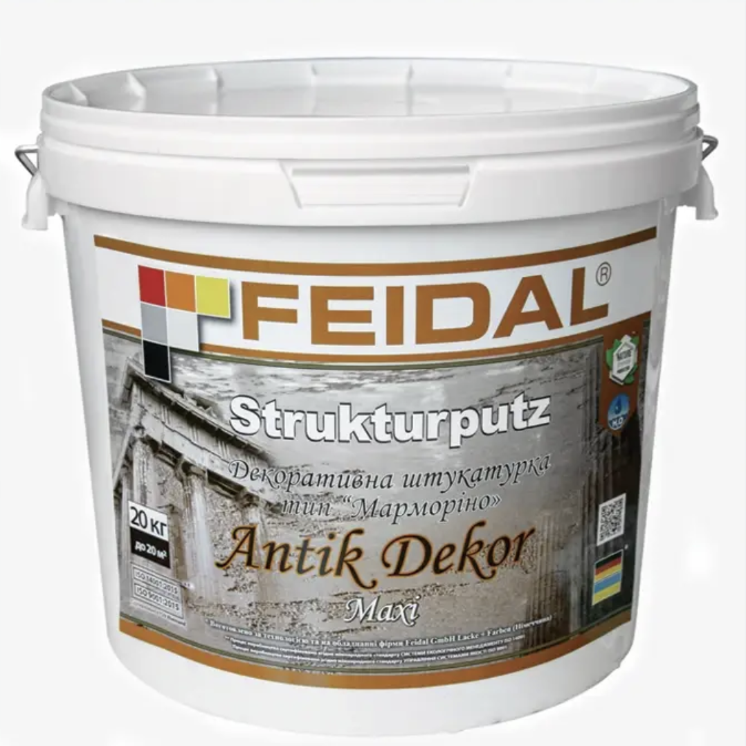 Декоративна штукатурка Feidal Strukturputz Antik Dekor maxi 20 кг (1886454879)