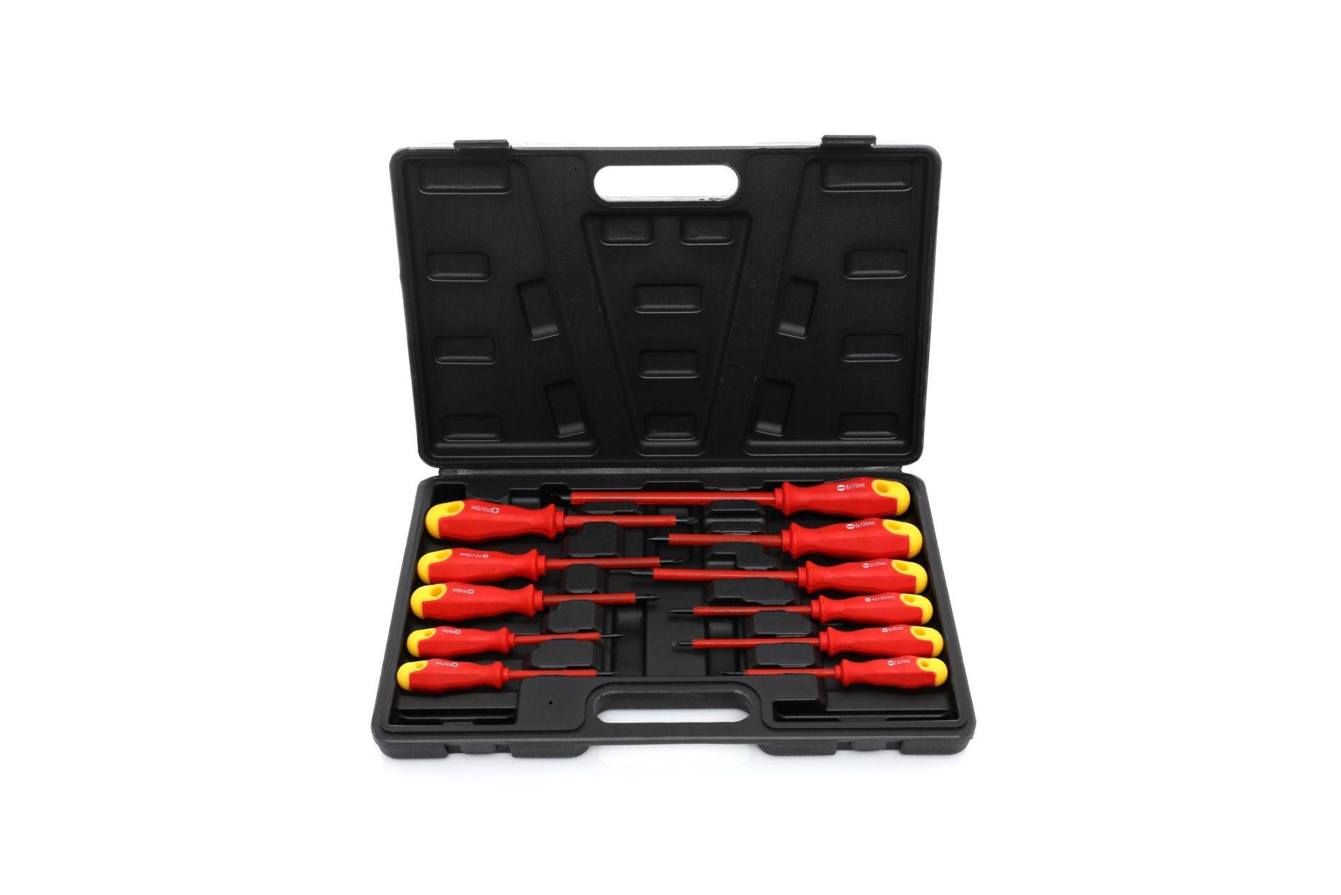 Викрутки для електрика TAGRED TA1066 магнітні 12 пр. (11483516) - фото 2 Викрутки для електрика TAGRED TA1066 магнітні 12 пр. (11483516) - фото 2