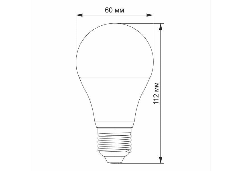 Світлодіодна лампа TITANUM A60 12W E27 4100K 220V (22811502) - фото 3 Світлодіодна лампа TITANUM A60 12W E27 4100K 220V (22811502) - фото 3