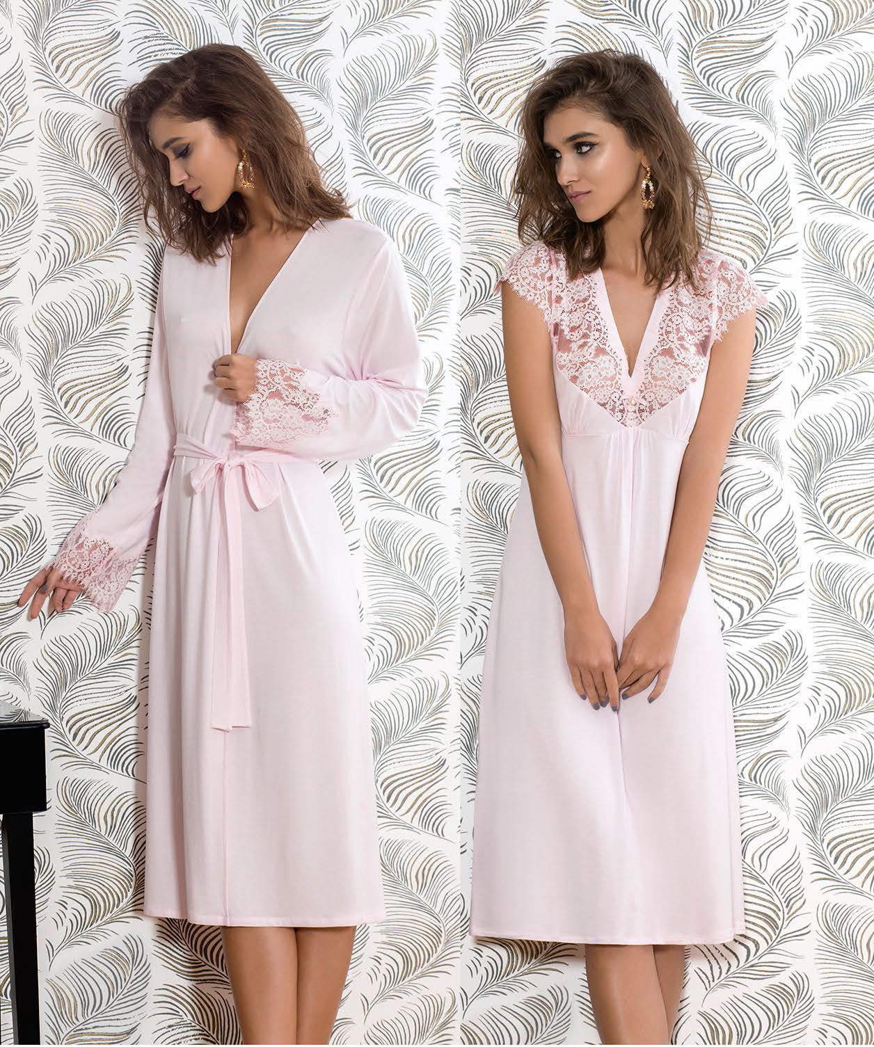 Халат жіночий Coemi M/L Рожевий (171C850) - фото 2