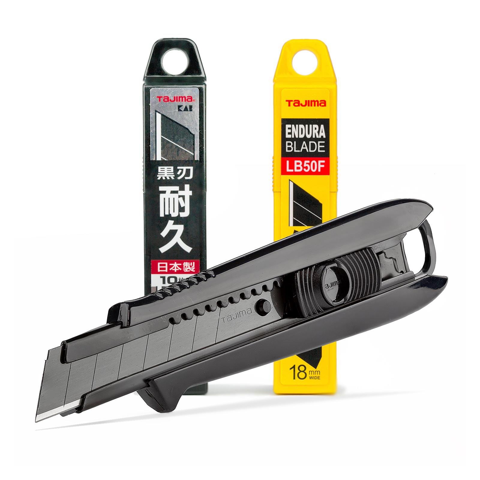 Ніж будівельний сегментний Tajima DCL500GBCL зі змінними лезами 20 шт. (1101-1690 1102-0689 2572)