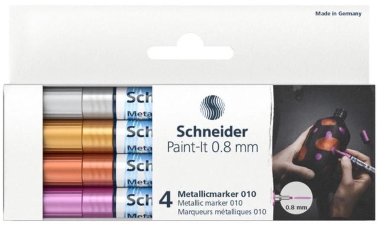 Набор маркеров Schneider Paint 0,8 мм 4 шт.