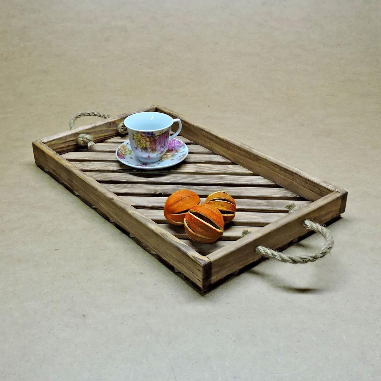 Поднос деревянный Ломмел Капучино (ПДС-000204)