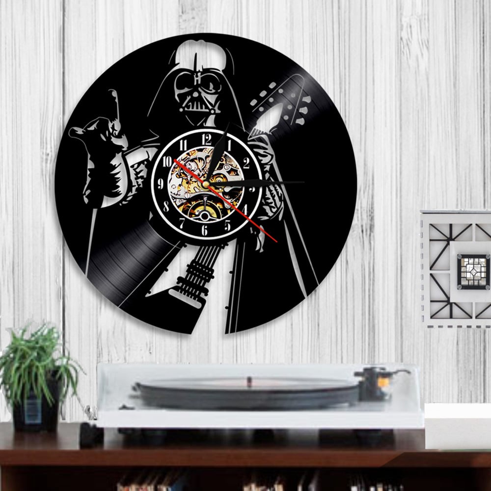 Настінний годинник Heavy Metal Darth Vader 30 см - фото 3