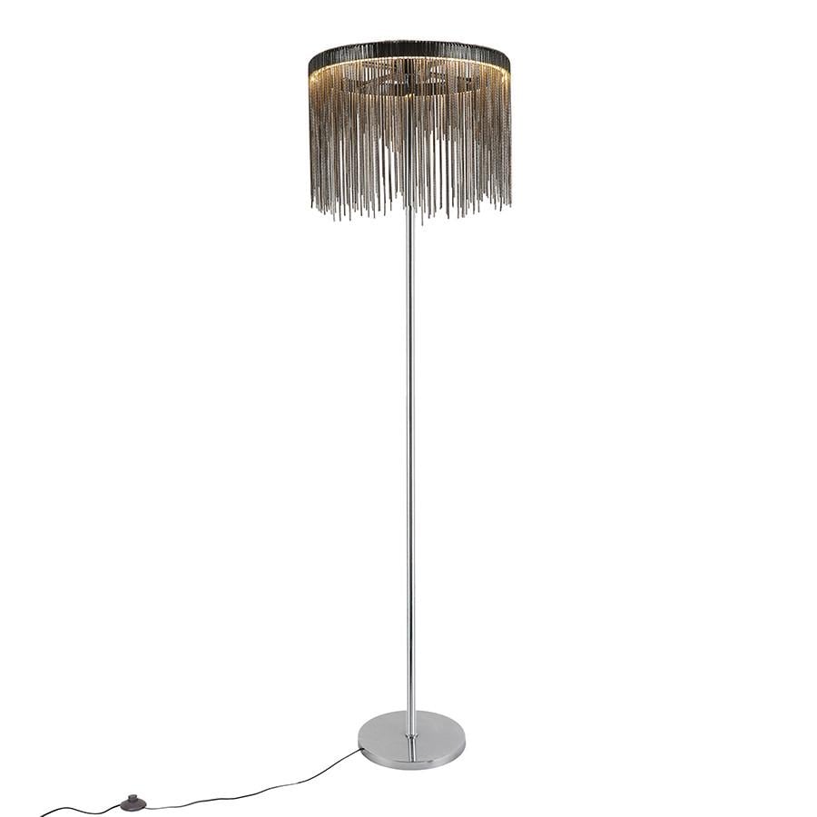 Торшер світлодіодний 909XL3351F х400 15W Хром - фото 2