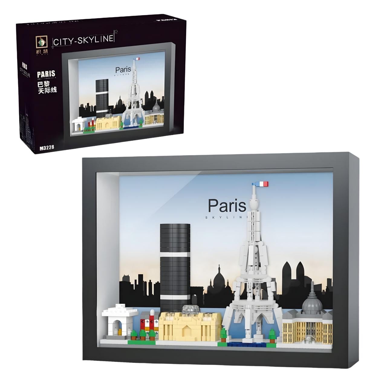 Конструктор детский City Skyline Париж на 700+ дет. (M3228) Конструктор детский City Skyline Париж на 700+ дет. (M3228)