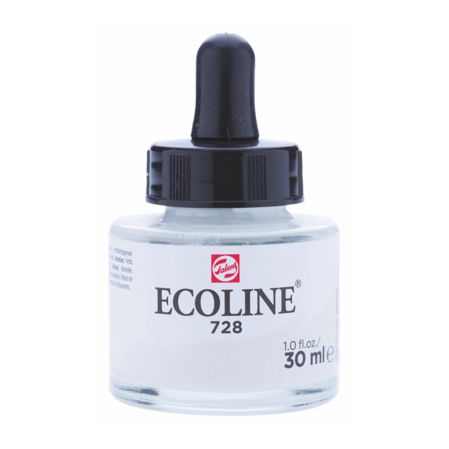 Фарба акварельна рідка Rosa Ecoline 30 мл 3 шт. 728 Сірий теплий світлий (8712079407506 11257281)