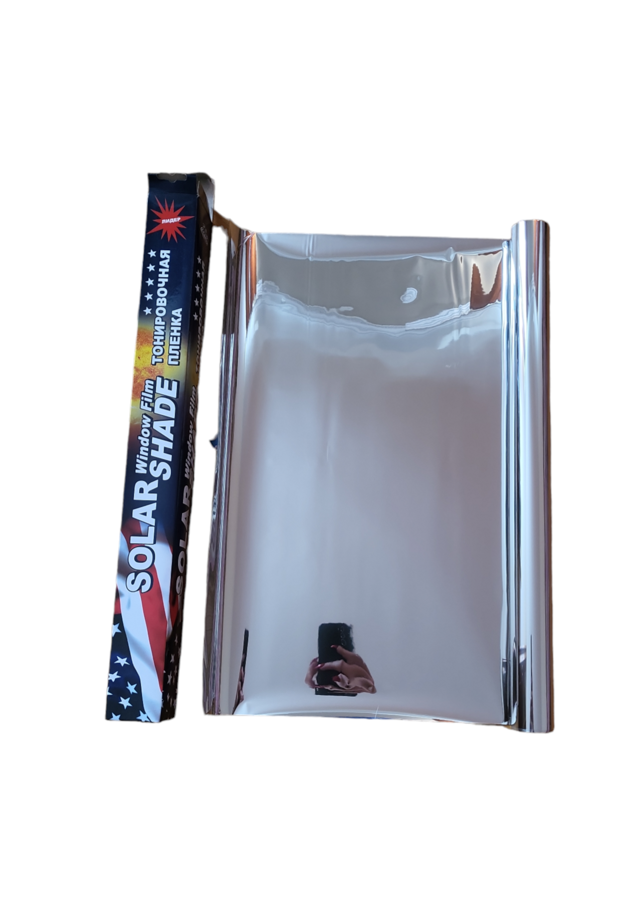 Плівка тонувальна Solar 15% 50 см 3 м 50 см Silver - фото 2