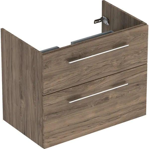 Тумба под умывальник Geberit Selnova Square 501,210,00,1 78,8x63,5x50,2 см Коричневый (156734)