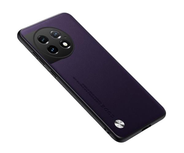 Шкіряний чохол - накладка CODE Tactile Experience для OnePlus Ace 2 Pro Фіолетовий
