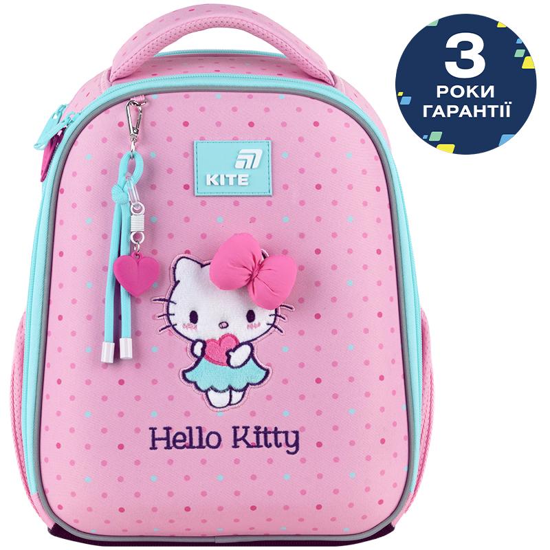 Шкільний рюкзак каркасний Kite Education Hello Kitty HK26-555S-1