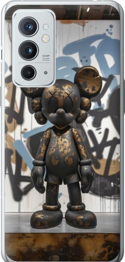 Чехол на OnePlus 9RT Bronze kaws v2 (6098u-2520-42517)