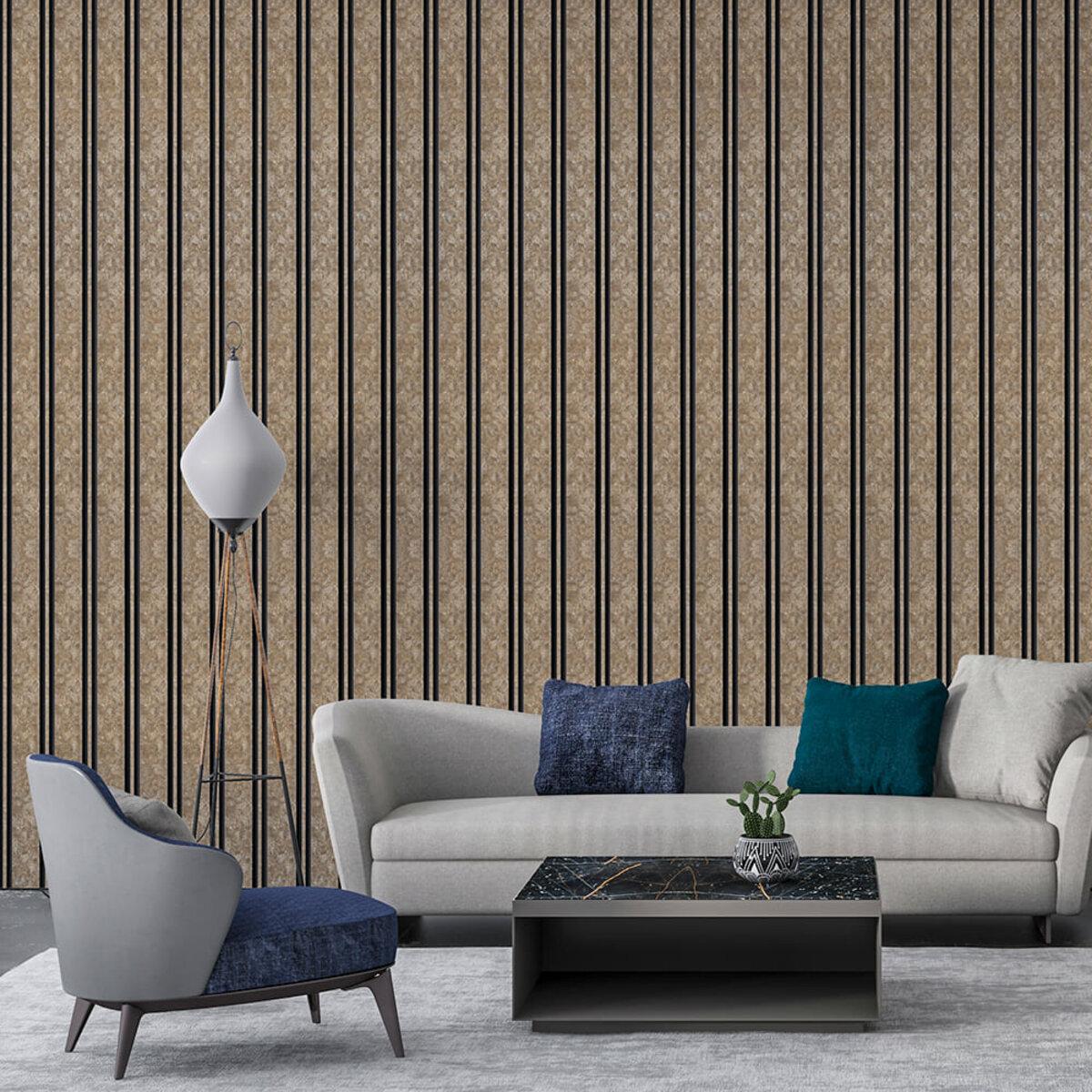 Рельс декоративный PS 2900х120х12 мм Серо-коричневый с золотыми вкраплениями (SW-00002138) - фото 7 Рельс декоративный PS 2900х120х12 мм Серо-коричневый с золотыми вкраплениями (SW-00002138) - фото 7