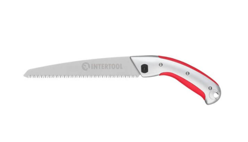 Ножовка садовая прямая Intertool HT-3145 с металлической ручкой/пластиковый чехол 210 мм (8-22-34154)