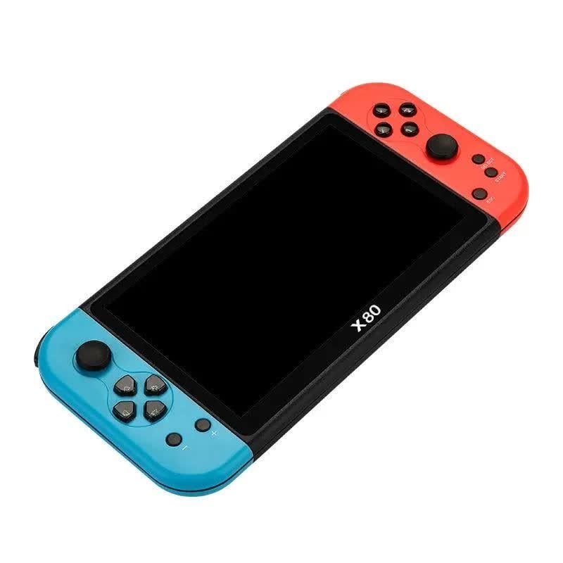 Игровая приставка портативная X80 PSP 7" 16 ГБ 20000 игр HD/TV выход (28822383)