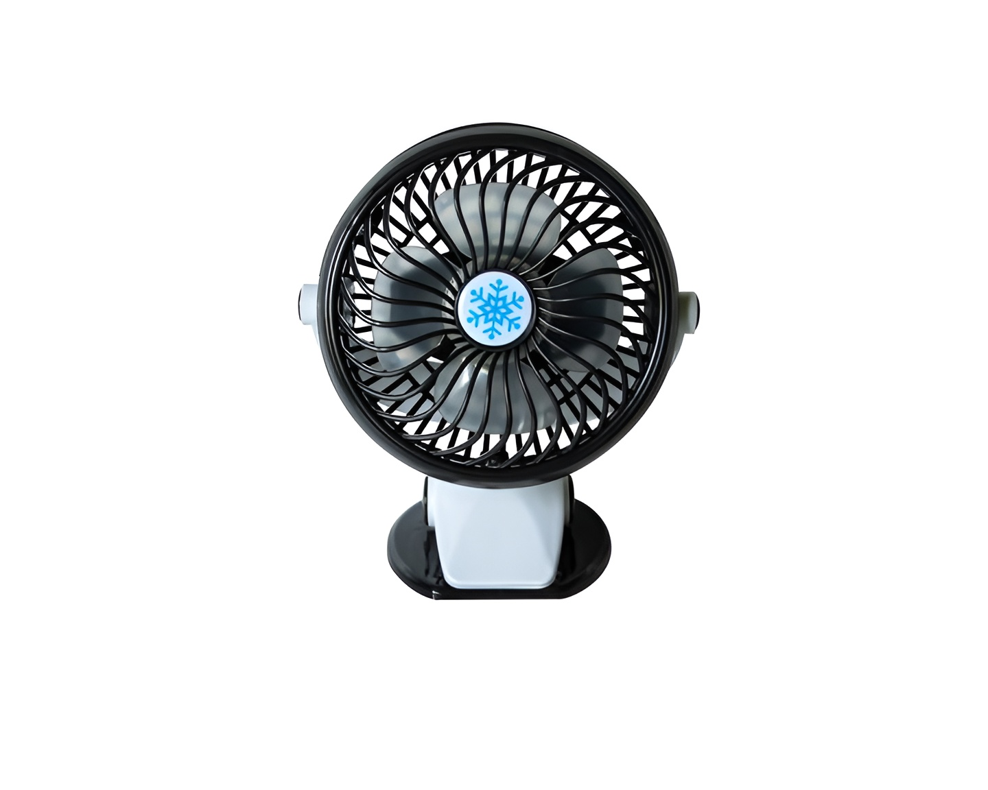 Вентилятор на прищепке и аккумулятор ML-F168 Черный (5ad6132d)