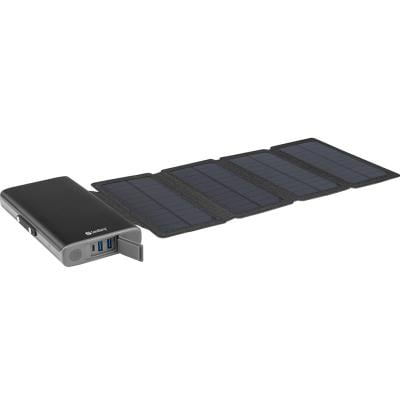 Повербанк УМБ Sandberg Solar 4-Panel/8W USB-C input/output 18W max USB-A 2/3A Max 25000 mAh (420-56)