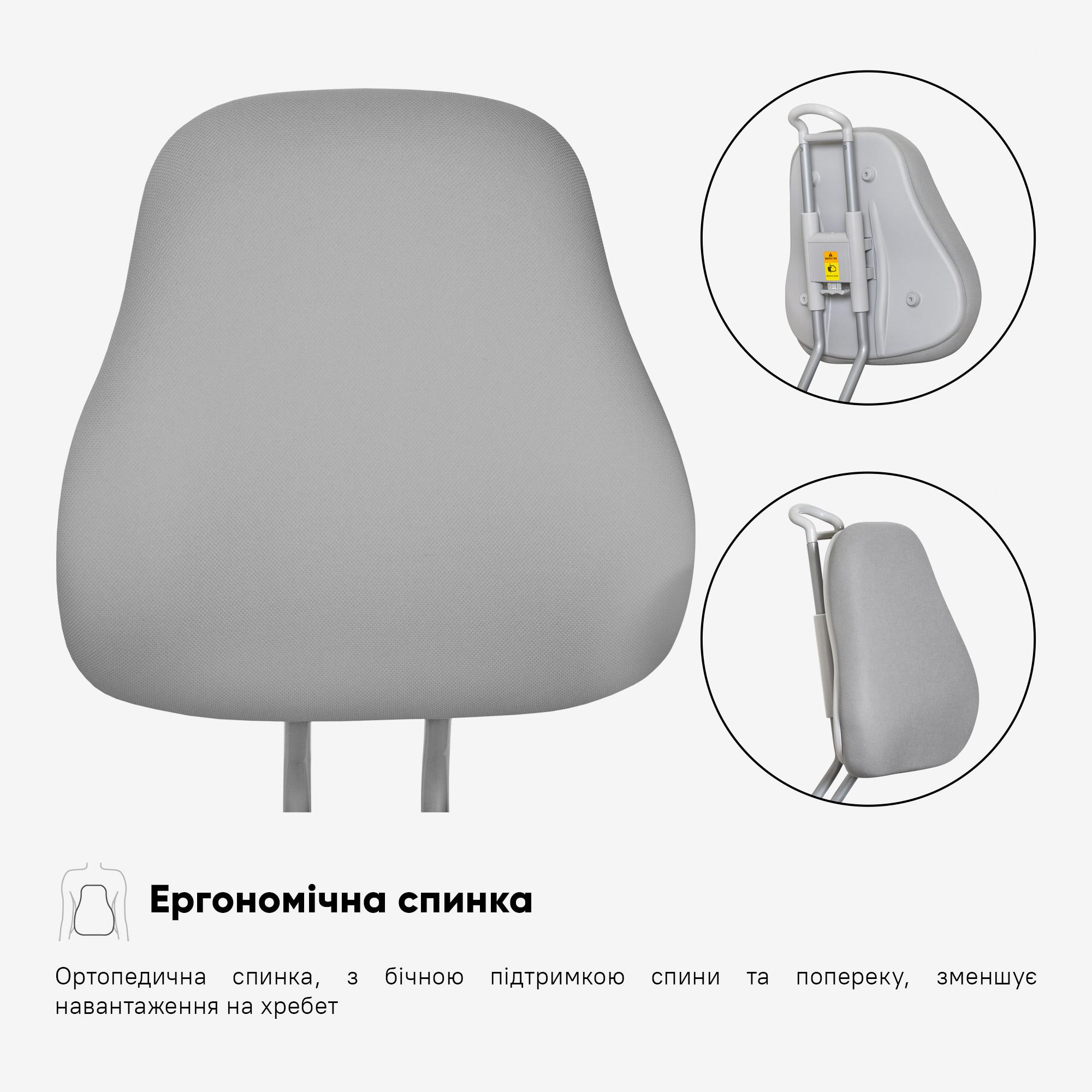 Крісло дитяче Evo-kids Mio Ergo Lite Сірий (Y-507 Lite G) - фото 9