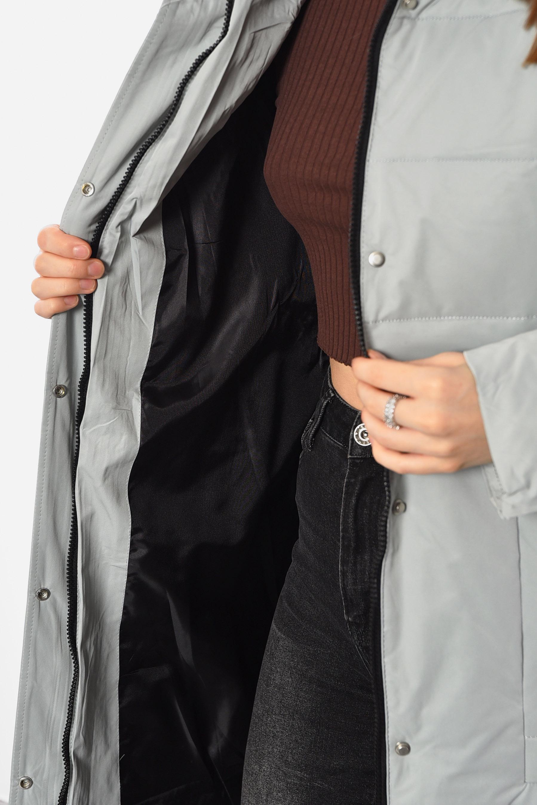 Куртка женская зимняя XL Мятный (193981) - фото 4 Куртка женская зимняя XL Мятный (193981) - фото 4