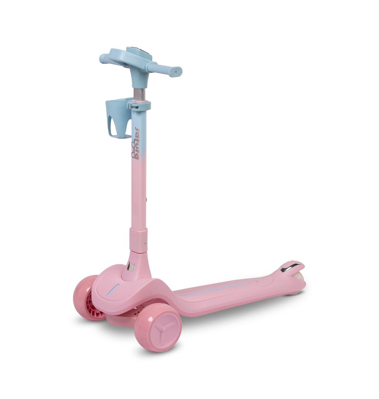 Самокат трехколесный Caretero Toyz Satura Pink (2616580484)