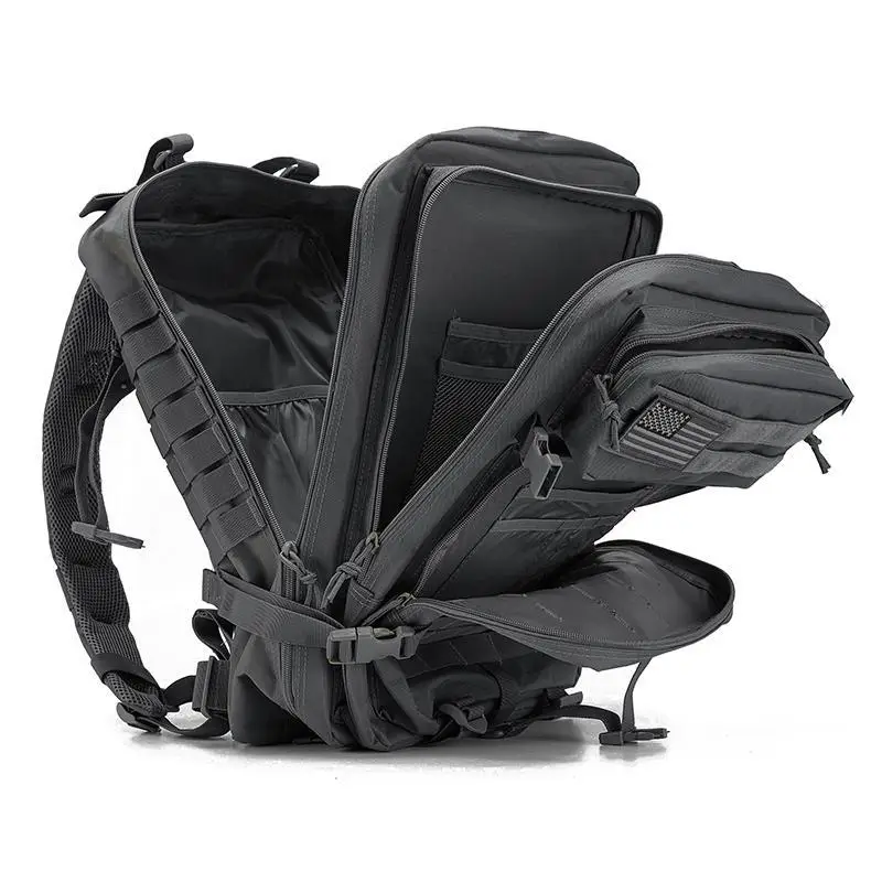 Рюкзак тактичний Outdoor л 40 Чорний (ta40 black) - фото 2 Рюкзак тактичний Outdoor л 40 Чорний (ta40 black) - фото 2