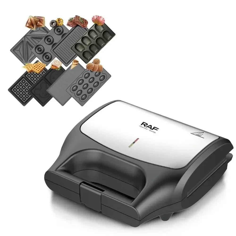 Сэндвичница RAF R.551 многофункциональная 8в1 800 Вт (9790)