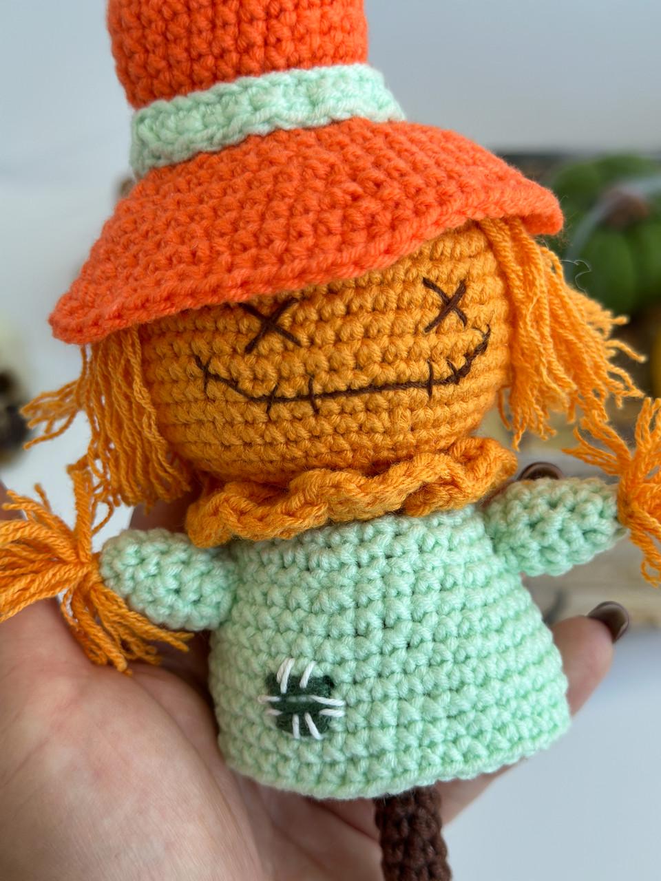 Кукла вязаная Пугало (29528480) - фото 3 Кукла вязаная Пугало (29528480) - фото 3