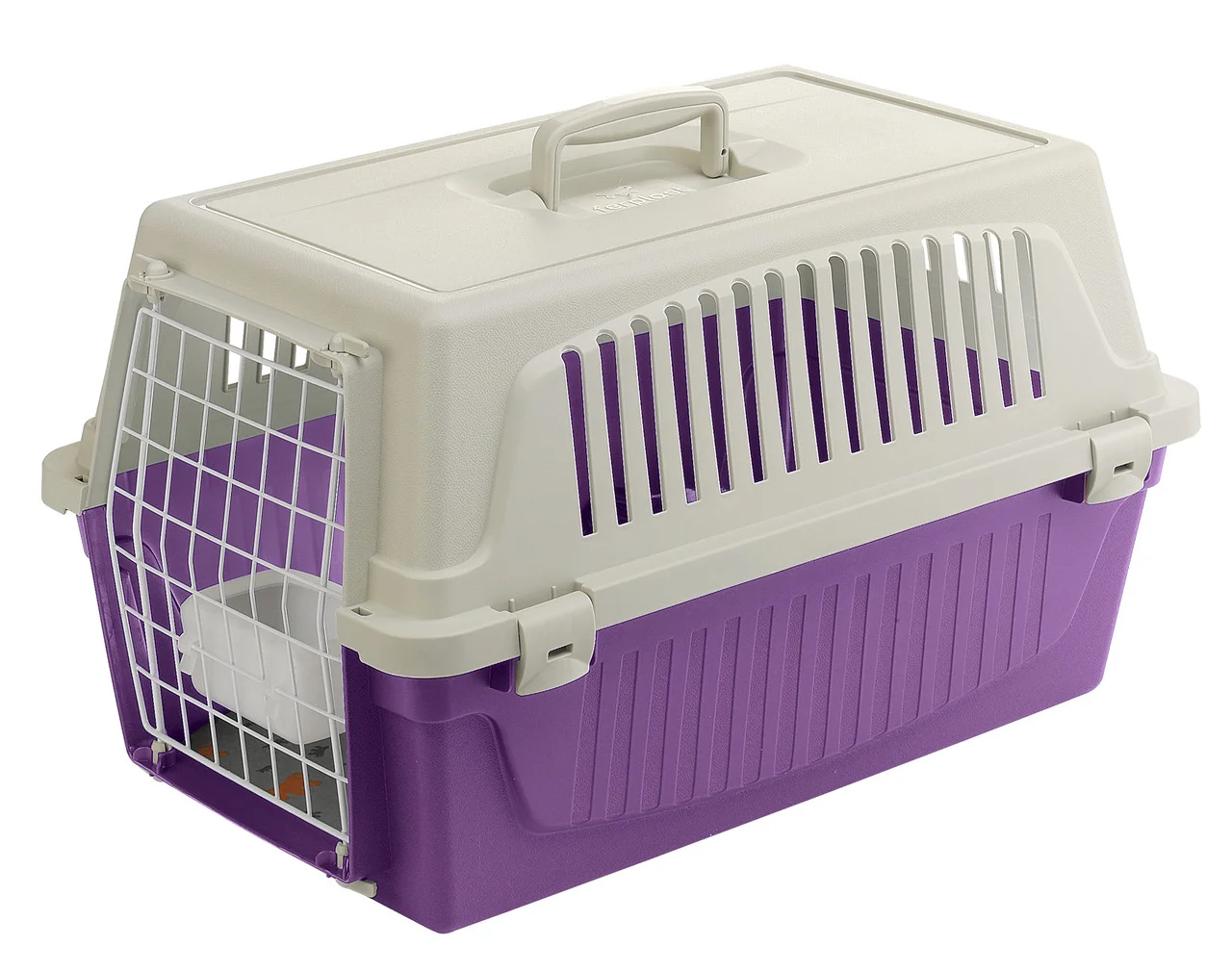 Переноска для собак и котов Ferplast Atlas 20 37х58х32 см Фиолетовый/Серый (73008899) - фото 1 Переноска для собак и котов Ferplast Atlas 20 37х58х32 см Фиолетовый/Серый (73008899) - фото 1