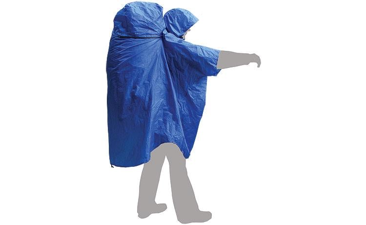 Дождевик Terra Incognita PonchoBag L-XL Синий (TI-PBLXLBL)