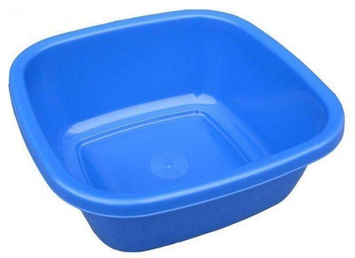 Таз хозяйственный квадратный 7 л Синий