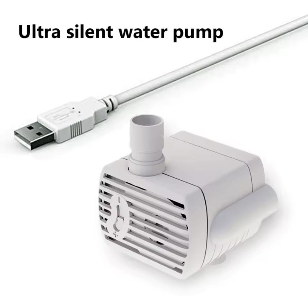 Насос для аквариумов/автопоилок и фонтанов для кошек и собак USB 5 V Белый - фото 3 Насос для аквариумов/автопоилок и фонтанов для кошек и собак USB 5 V Белый - фото 3